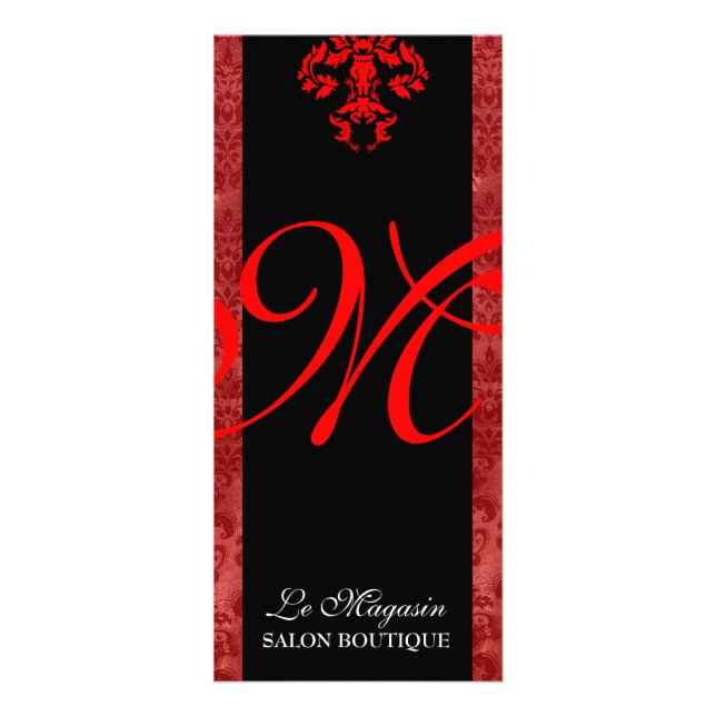 311 Marley Monogramm-Rot Werbekarte (Vorne)