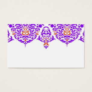 311 Mon Cherie Damask Fabulous Lila Orange