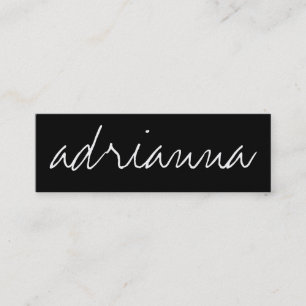 311 Name-Geschäfts-Karte Mini Visitenkarte