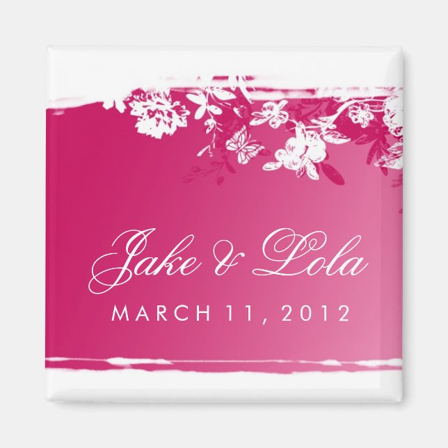311-PINK LUSH 2 SAVE THE DATE MAGNET (Vorne)