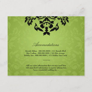 311-Schwarz Limon Flame Accommodation Card Begleitkarte