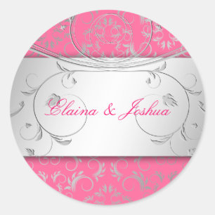 311-Silver erahnen   Luscious rosa Aufkleber