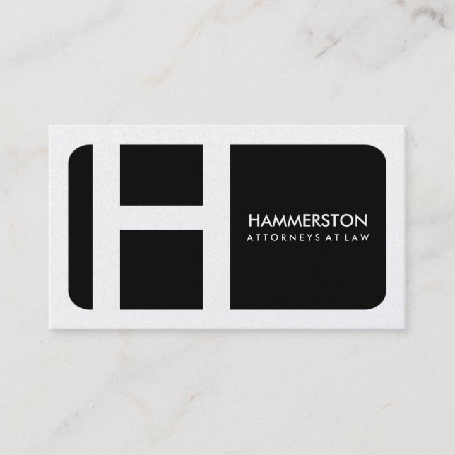 311-Sleek Unternehmens| Gesetzesgoldkarte Visitenkarte (Vorderseite)