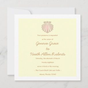 311-Sweet Muschel Ecru Einladung