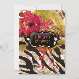 311-Tigress/Zebra-Rose Einladung