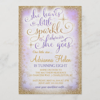 311 Verlasst sie ein kleines Sparkle, wo immer Lil Einladung