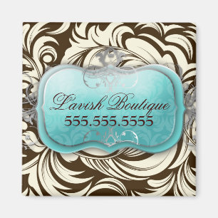 311 verschwenderischer Topaz Brown u. Creme Magnet