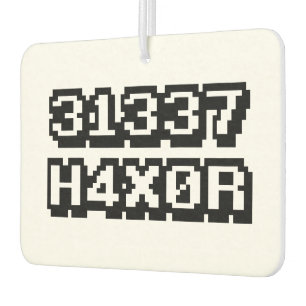 31337 H4X0R AUTOLUFTERFRISCHER