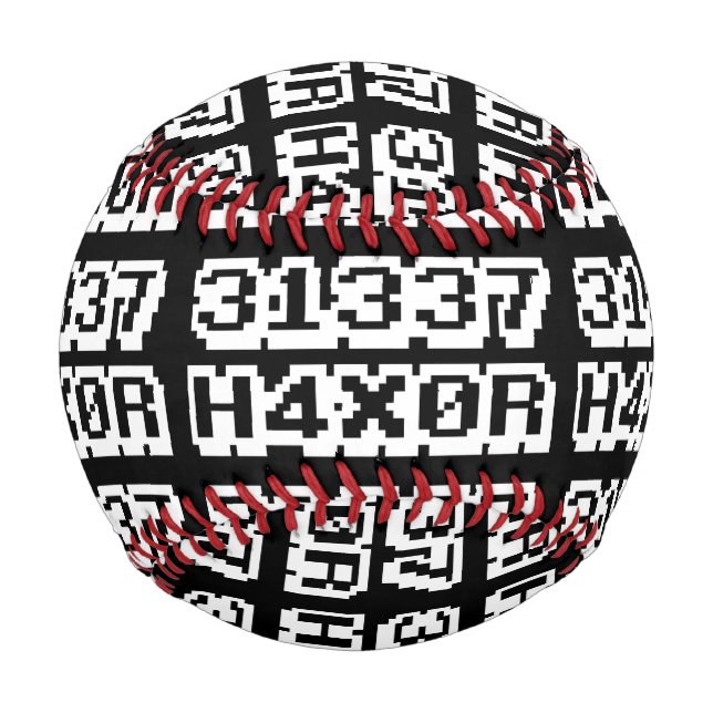 31337 H4X0R BASEBALL (Vorderseite)