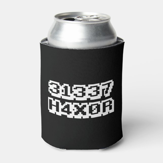 31337 H4X0R DOSENKÜHLER (Kanne Vorderseite)