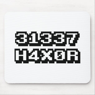 31337 H4X0R MOUSEPAD