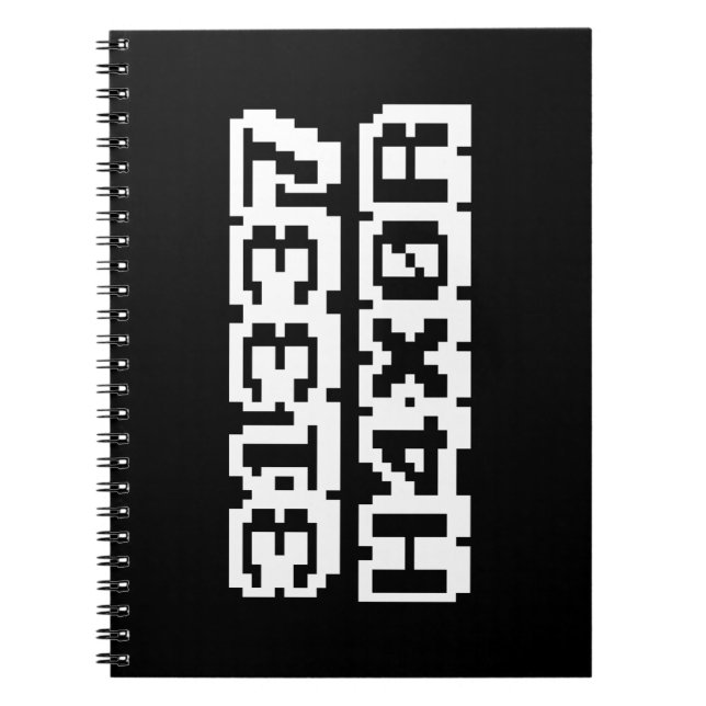 31337 H4X0R NOTIZBLOCK (Vorderseite)