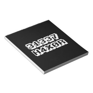 31337 H4X0R NOTIZBLOCK