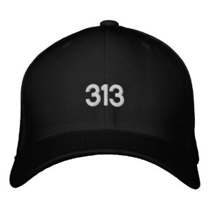 313 Hat Bestickte Kappe