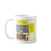 313 jemand erhält einen Prügel Cartoon