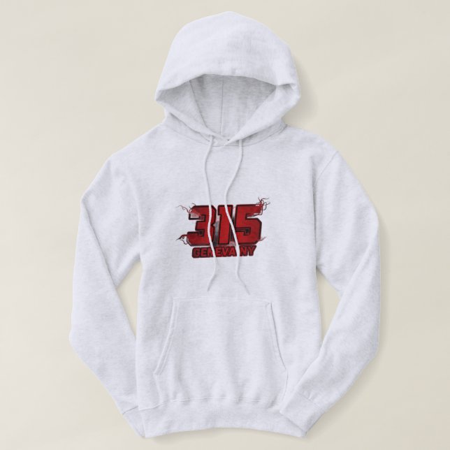 315 Geneva NY Born & Raised Hoodie (Design vorne)