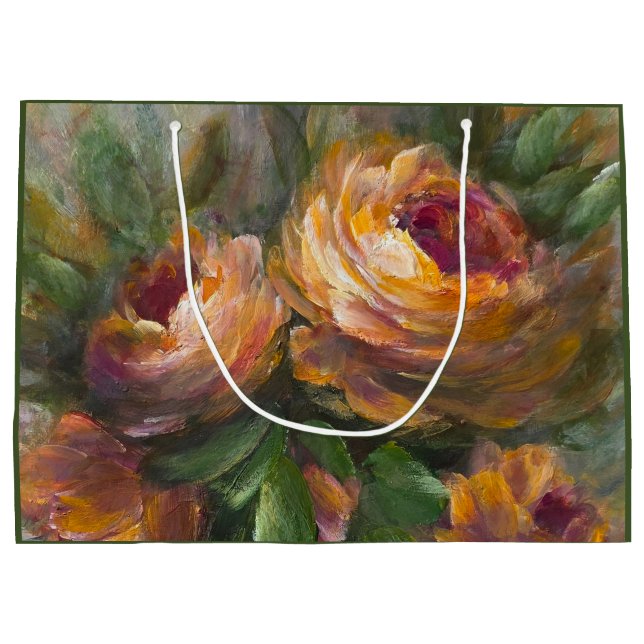 315 Rosen Große Geschenktüte (Rückseite)