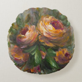 315 Roses Rundes Kissen