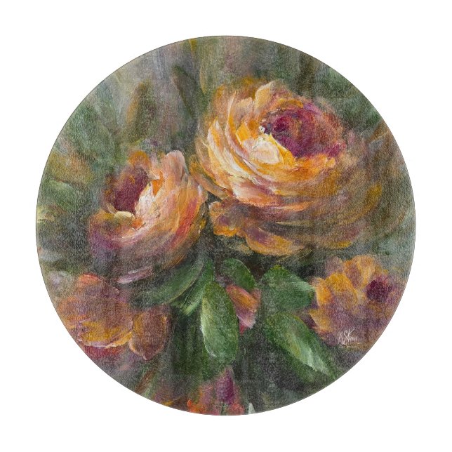 315 Roses Schneidebrett (Vorderseite)