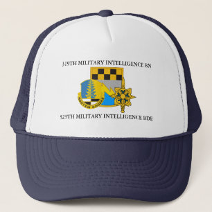 319. MILITÄRISCHE INTELLIGENZ-BATTALION 525. BDE TRUCKERKAPPE