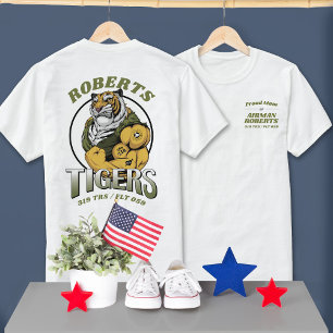 319 Tigers Air Force BMT Abschluss Light Color T-Shirt