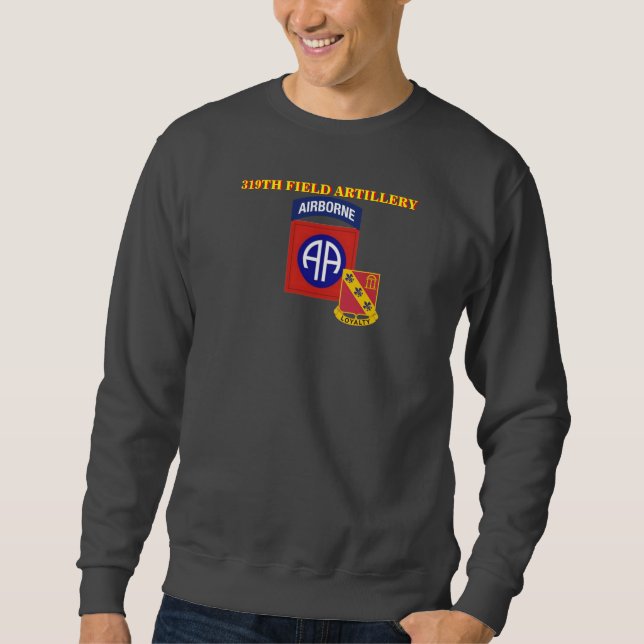 319TH IM FLUGZEUG SWEATSHIRT der (Vorderseite)