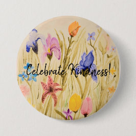 31/2" Celebrate Kindness-Taste Button