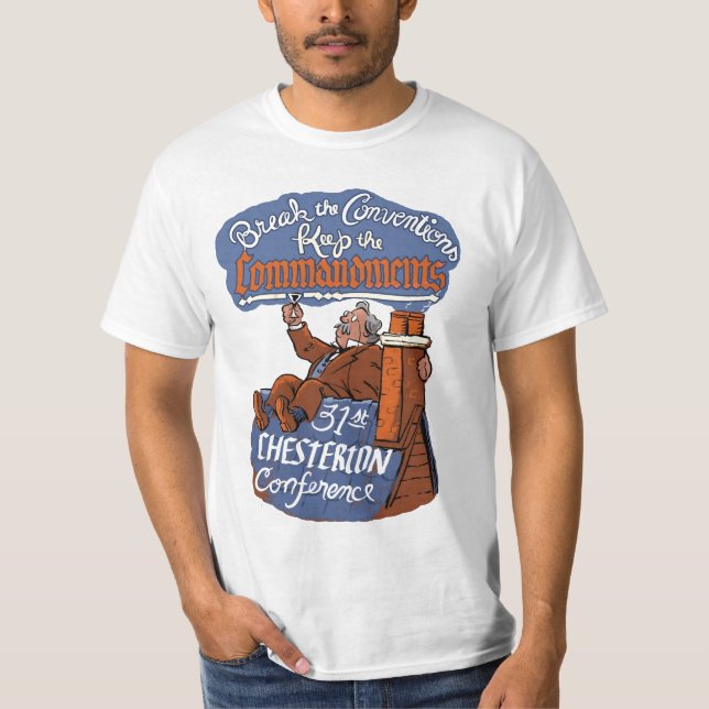 31. Chesterton Konferenz-Logo-Shirt T-Shirt (Vorderseite)