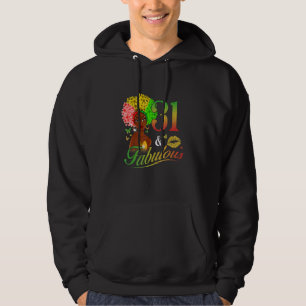 31 & Fabulous 31. Geburtstag Messy Bun Afro Melani Hoodie