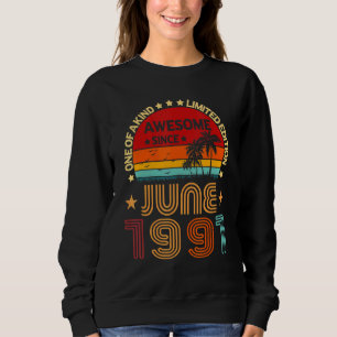31. Geburtstag Phantastisch Seit Juni 1991 Vintag Sweatshirt
