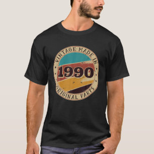31. Geburtstag Retro Vintag 31 Jahre alt Made in 1 T-Shirt
