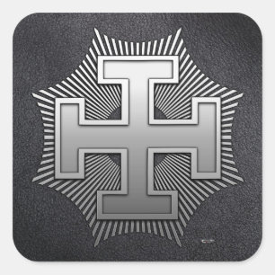 31. Grad: Inquisitor Quadratischer Aufkleber