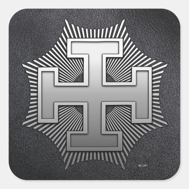 31. Grad: Inquisitor Quadratischer Aufkleber (Vorderseite)