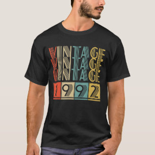 31 Jahre alt 1992 Vintag 1992 31. Geburtstag T-Shirt