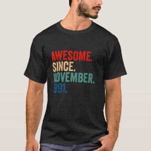 31 Jahre alt 31. Geburtstag Phantastisch seit Nove T-Shirt