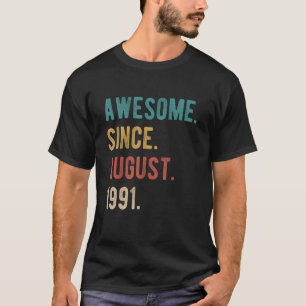31 Jahre alt 31. Geburtstag Tag Phantastisch seit T-Shirt