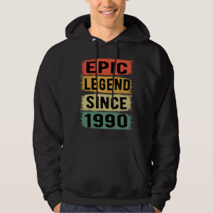 31 Jahre alter Tag 1990 Epische Legende 31. Geburt Hoodie