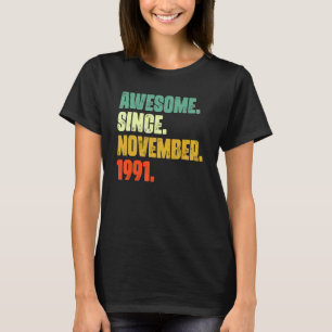 31 Jahre Phantastisch seit November 1991 31. Bir T-Shirt