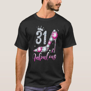 31 und fabelhafte 31. Geburtstagsschuhe T-Shirt