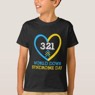 321 Welttag des Down-Syndroms T-Shirt