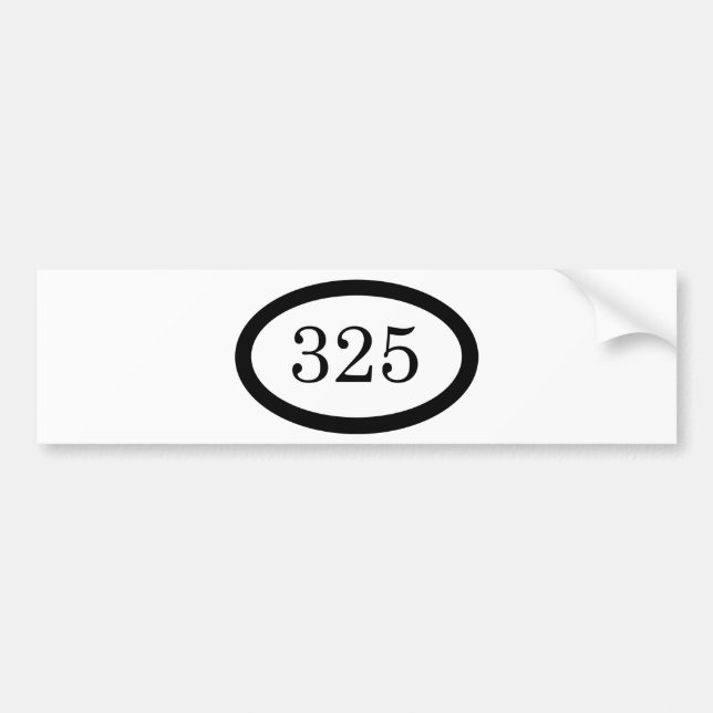 325 Fallschirm-Infanterie Autoaufkleber (Vorne)