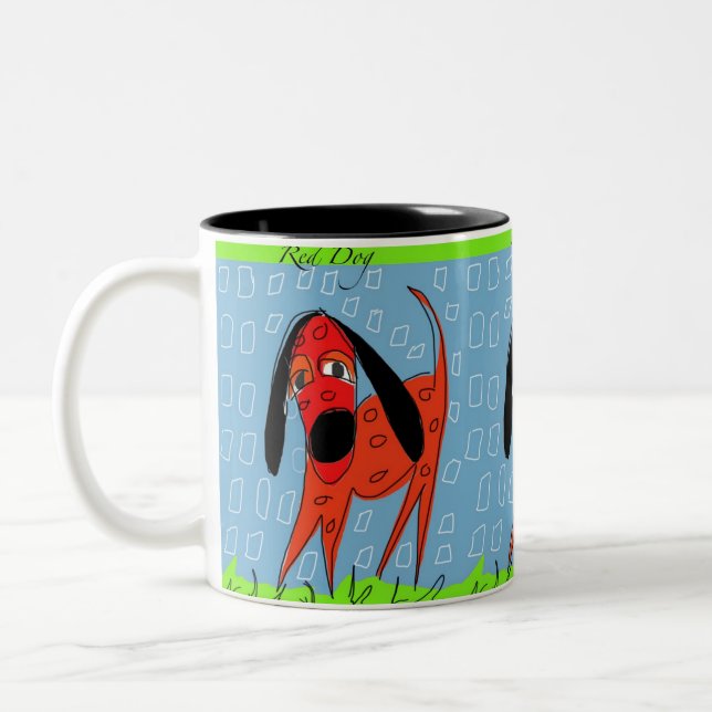 325 ml. Tasse - Red Dog (Links)
