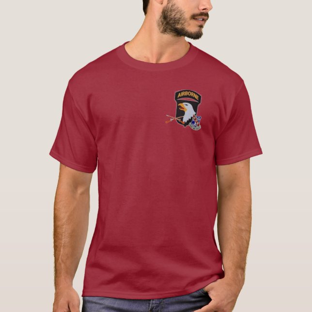327th Infanterie 101. Abn T - Shirt (Vorderseite)