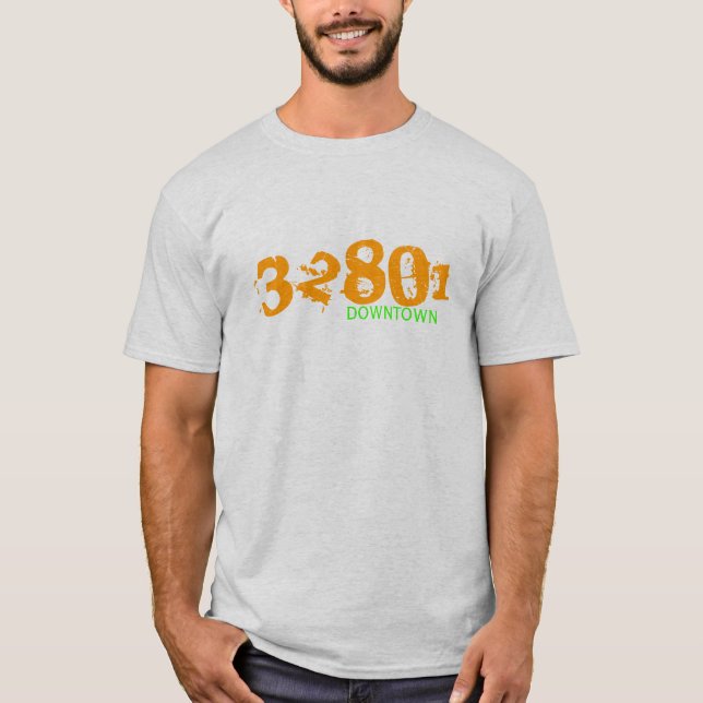 32801, IM STADTZENTRUM GELEGEN T-Shirt (Vorderseite)