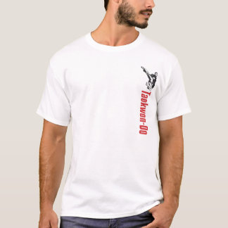 328 vorderes und hinteres Taekwondo-Shirt T-Shirt
