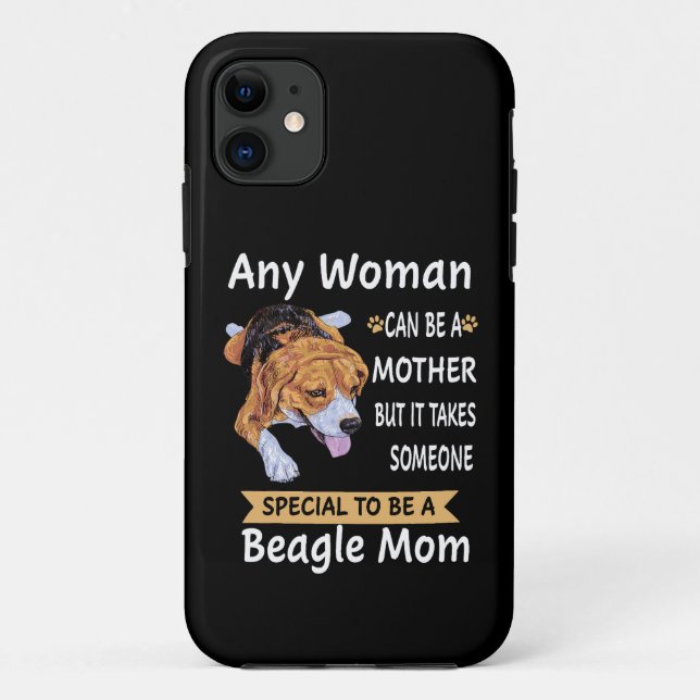 32 Besondere Mama als Beagle Case-Mate iPhone Hülle (Rückseite)