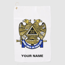 32 DEGREE MASON Golf Handtuch