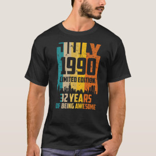 32. Geburtstag 32 Jahre Phantastisch seit Juli 199 T-Shirt