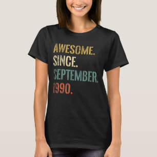 32. Geburtstag 32 Jahre Phantastisch seit Septembe T-Shirt
