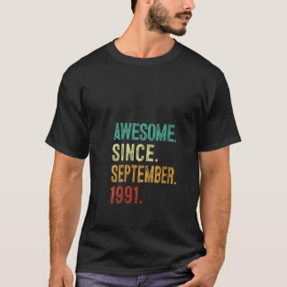 32. Geburtstag Phantastisch seit September 1991 32 T-Shirt